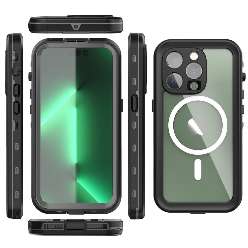 Forro iPhone 15 Pro Shellbox Modelo (DOT)