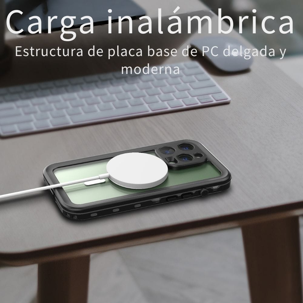 Forro iPhone 15 Pro Shellbox Modelo (DOT)