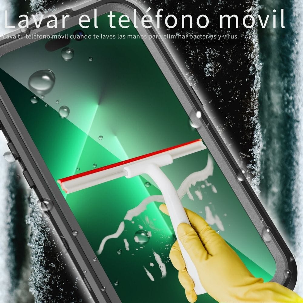 Forro iPhone 15 Pro Shellbox Modelo (DOT)