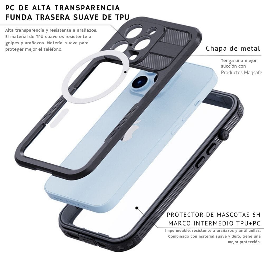 Case Shellbox iPhone 14 Pro Modelo (Mars)
