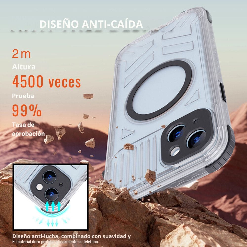 Case Shellbox iPhone 15 Modelo (CC)