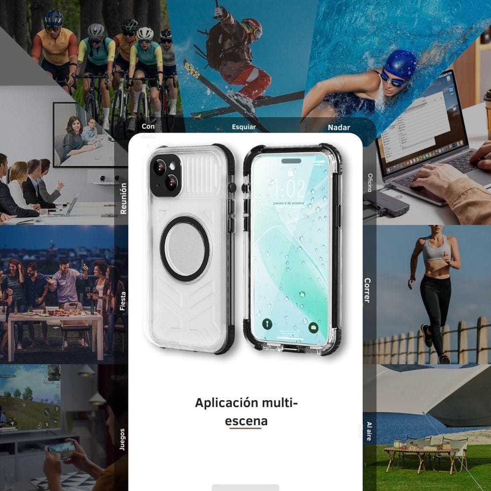 Case Shellbox iPhone 15 Plus Modelo (CC)