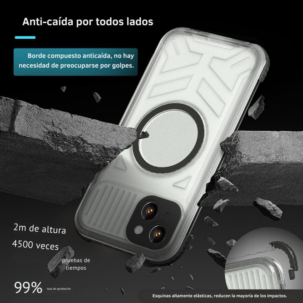 Case Shellbox iPhone 15 Plus Modelo (CC)