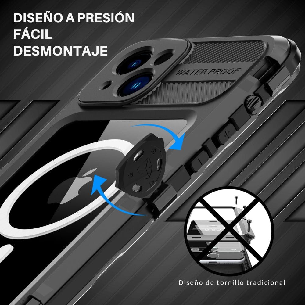 Forro iPhone 13/14 Shellbox Modelo (M)