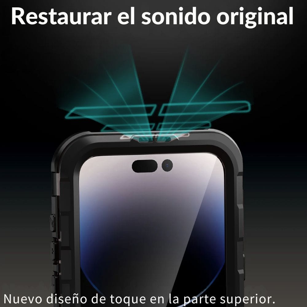 Forro iPhone 13 Pro Max Shellbox Modelo (M)