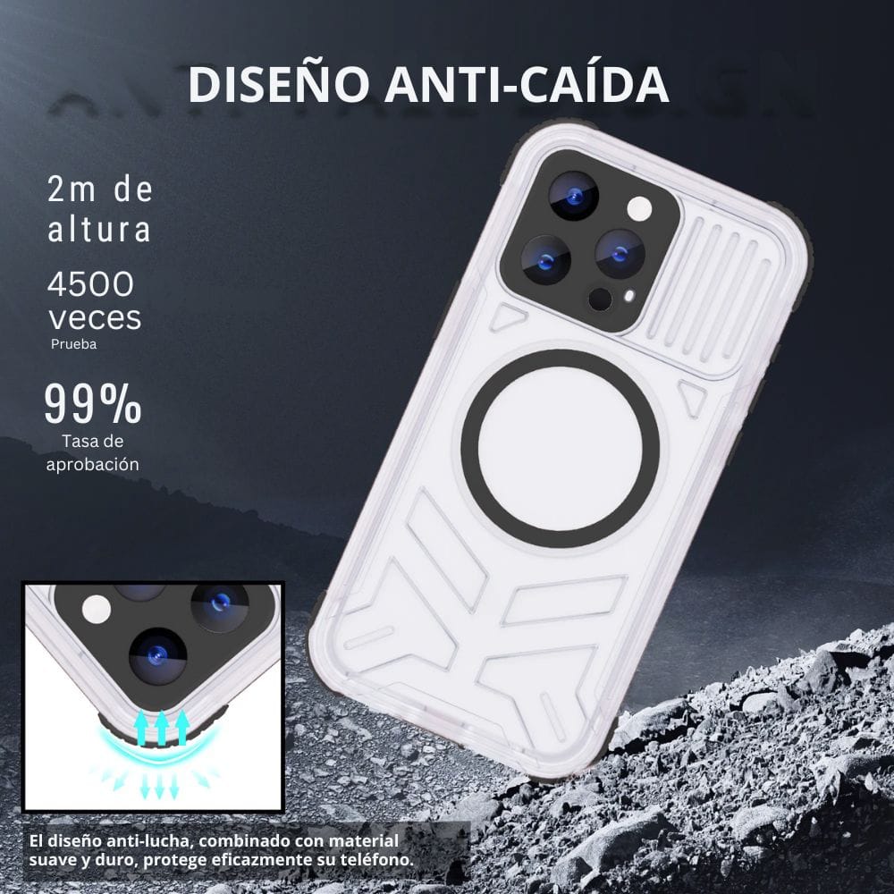 Case Shellbox iPhone 15 Pro Modelo (CC)