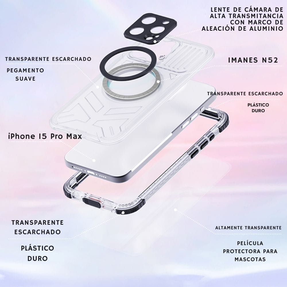 Case Shellbox iPhone 15 Pro Max Modelo (CC)
