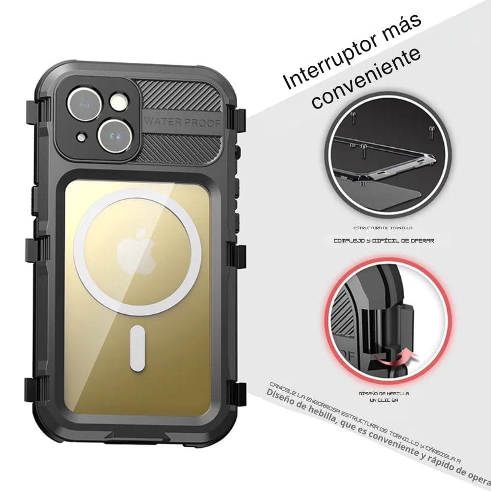 Case Shellbox iPhone 15 Modelo (M)