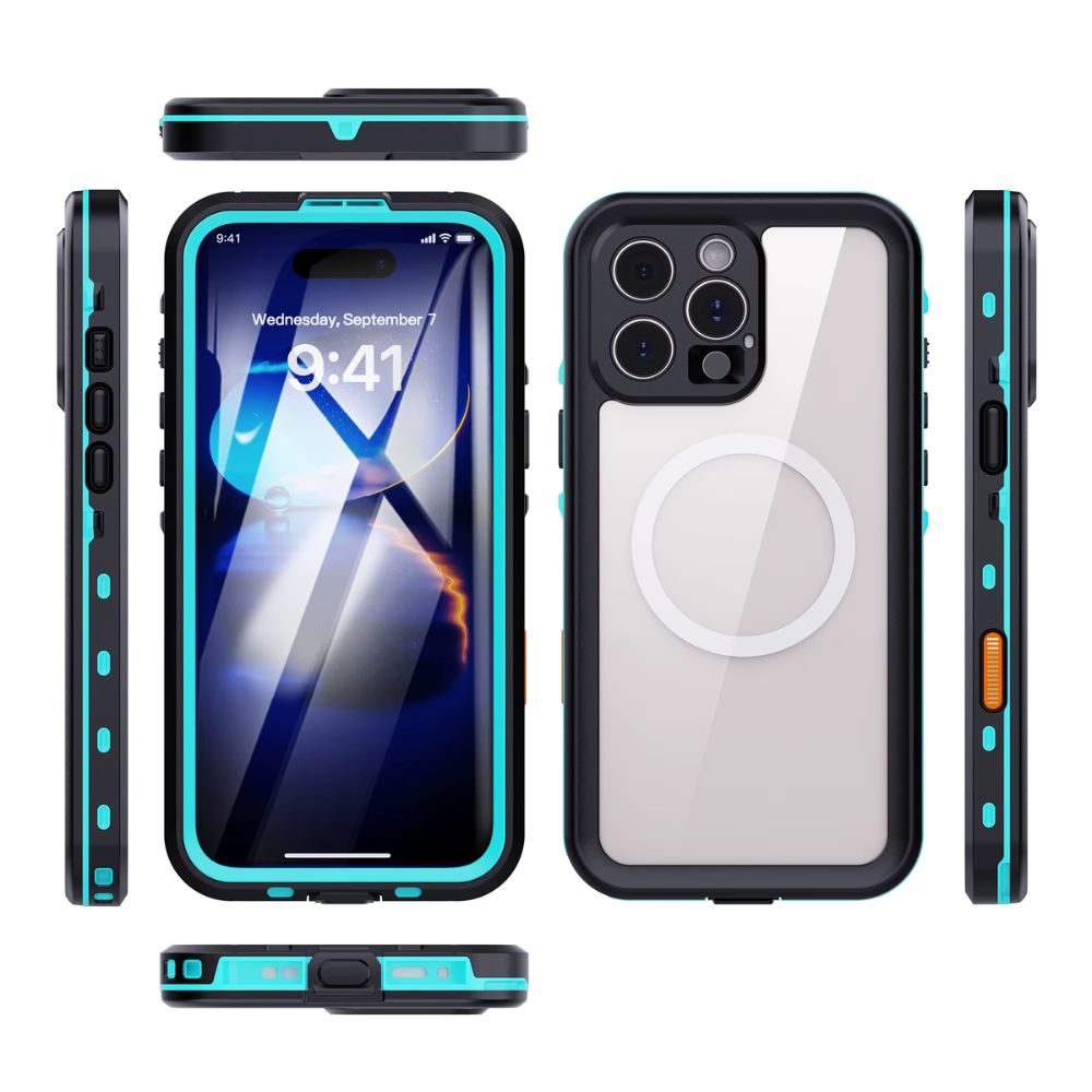 Forro iPhone 16 Pro Max Shellbox Modelo (DOT)