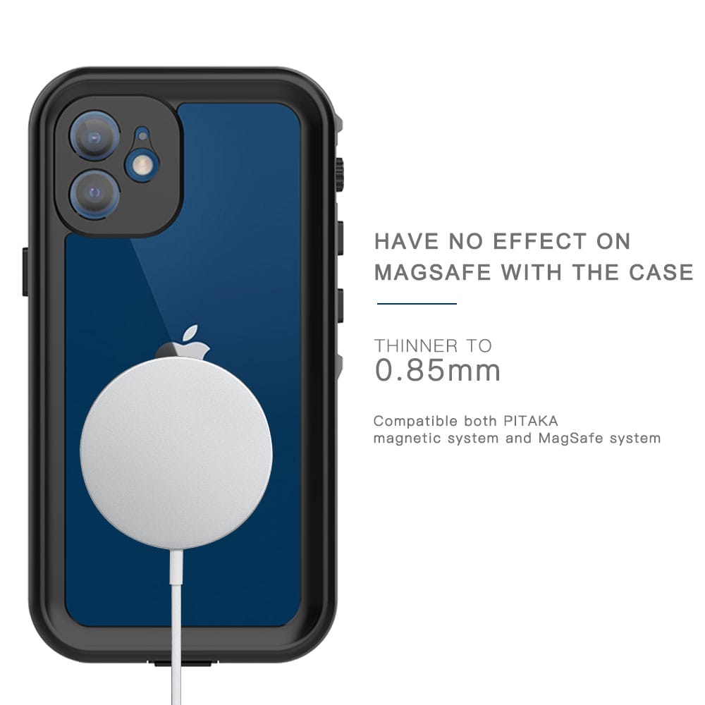 Forro iPhone 12 Mini Shellbox Modelo DOT Color Gris