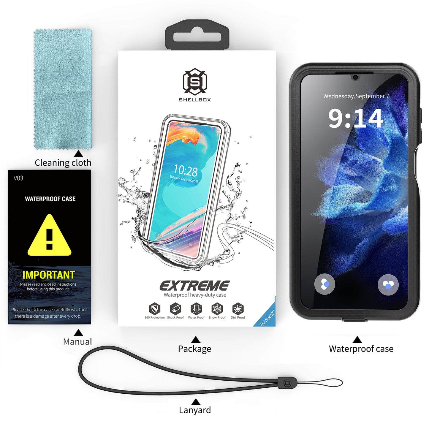 Forro Samsung Galaxy A16 Shellbox Modelo A