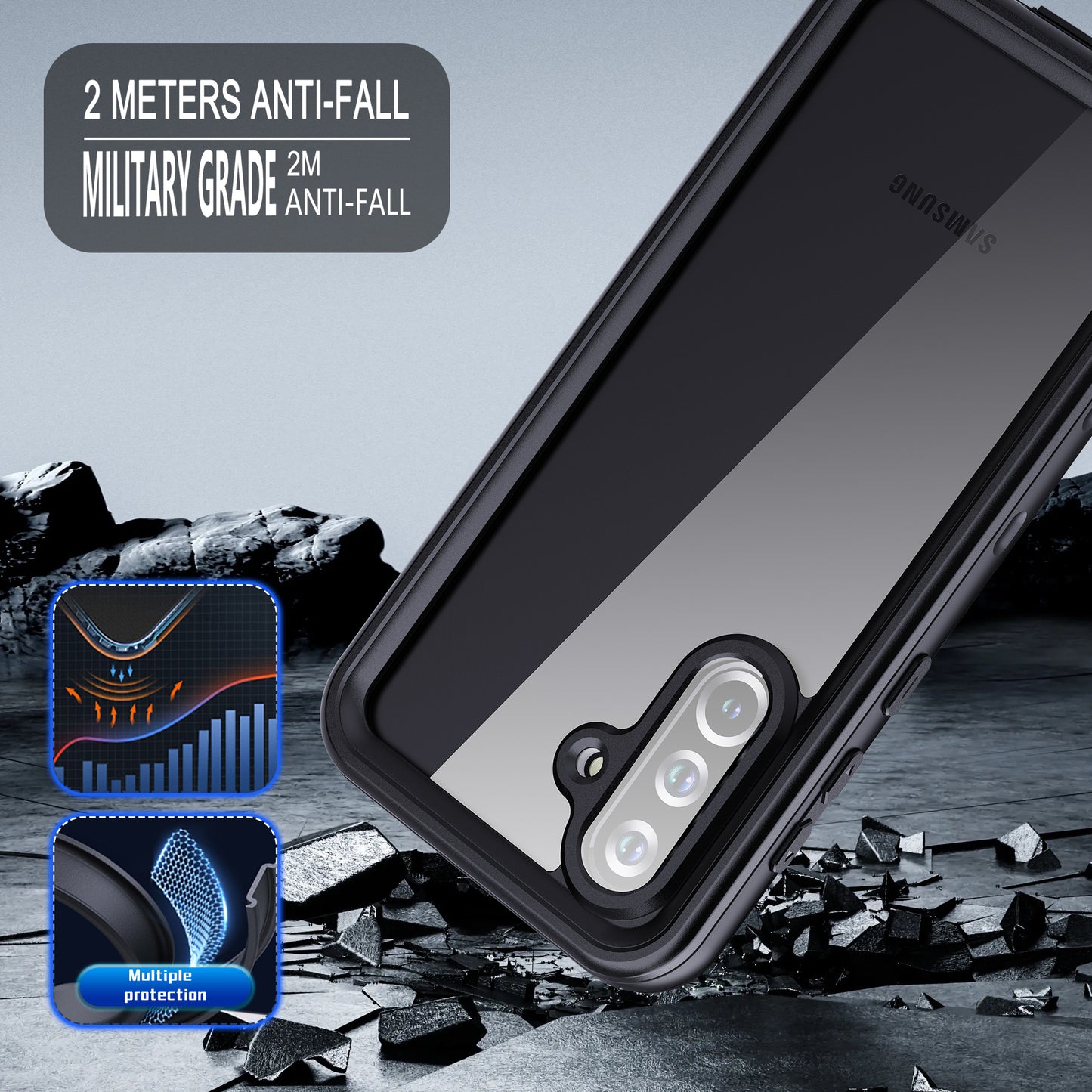 Forro Samsung Galaxy A36 Shellbox Modelo A