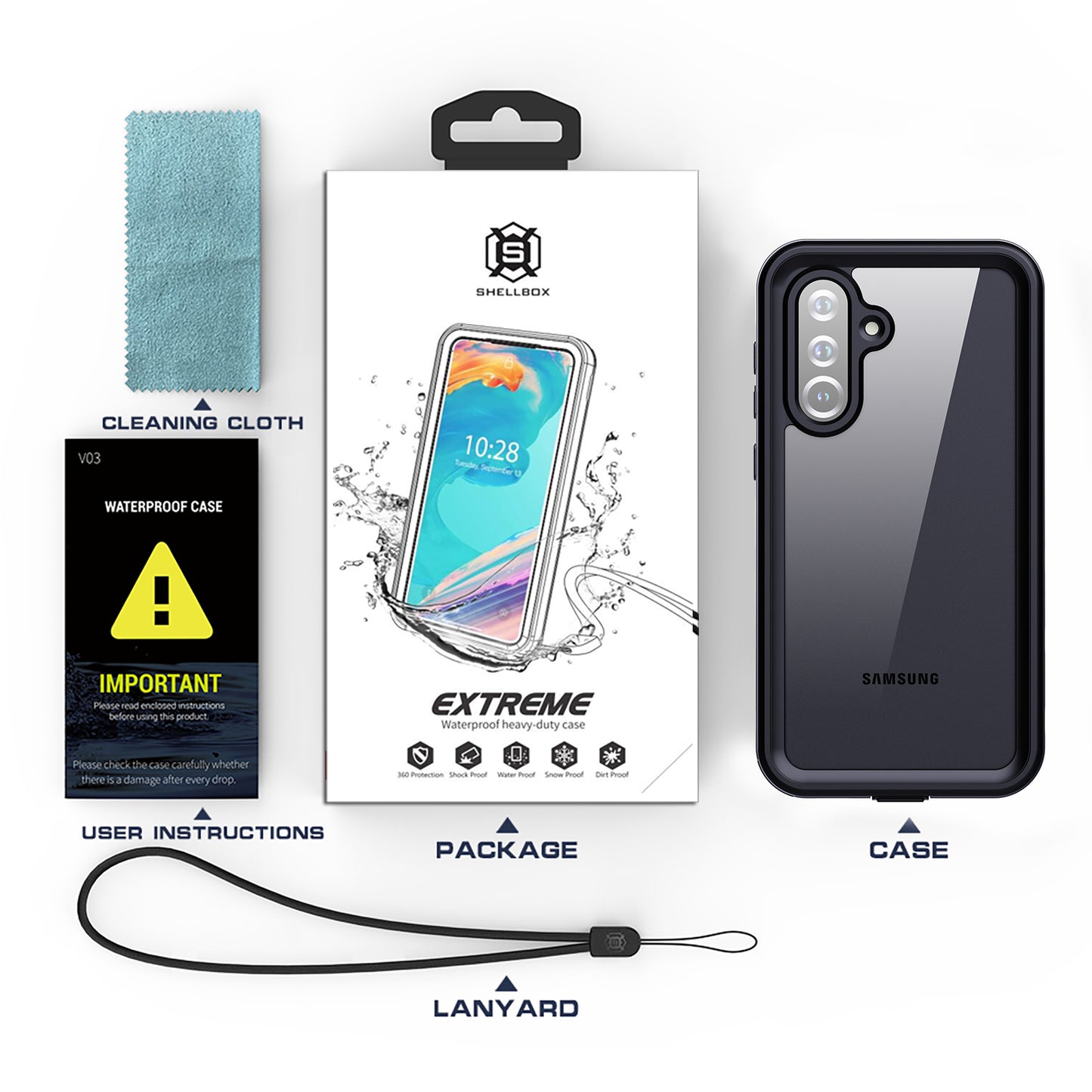 Forro Samsung Galaxy A36 Shellbox Modelo A