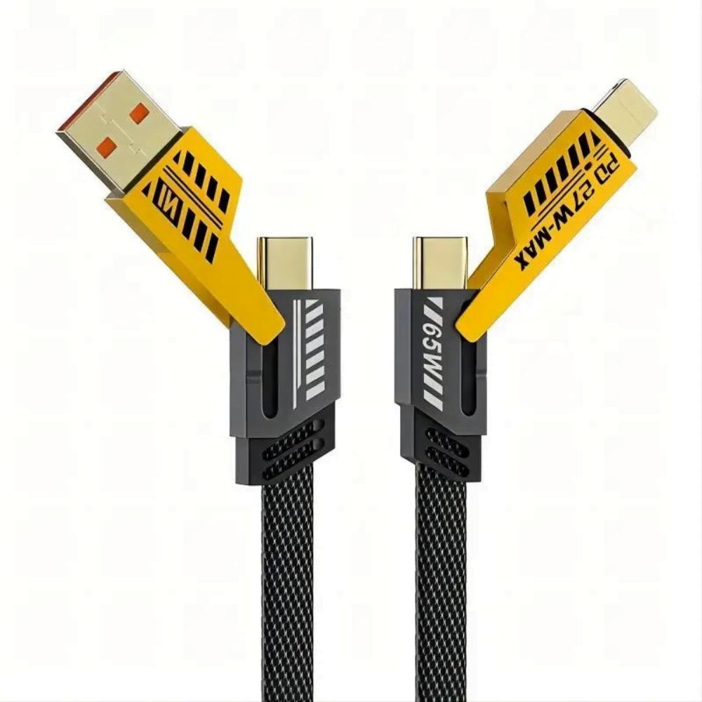 Cable USB Tipo C 4 en 1 65W - OFERTA RELAMPAGO