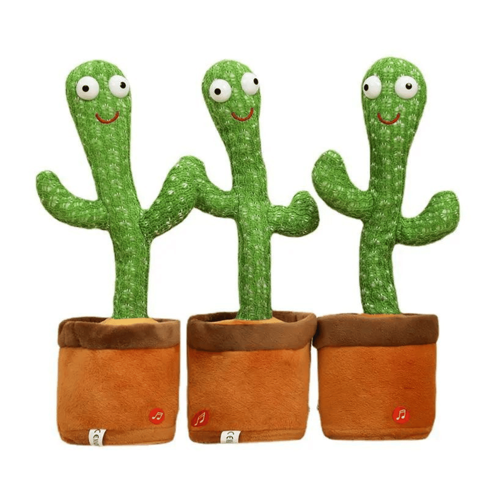Cactus de Peluche Interactivo