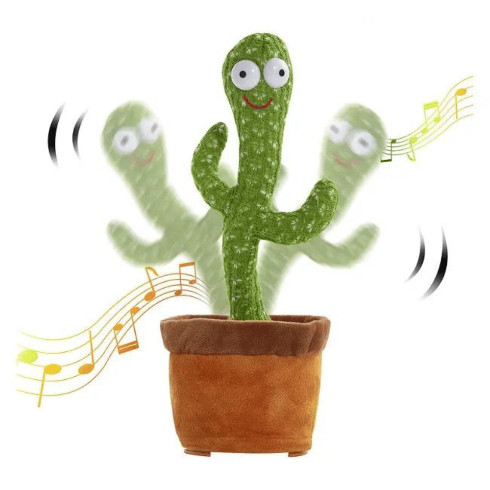 Cactus de Peluche Interactivo