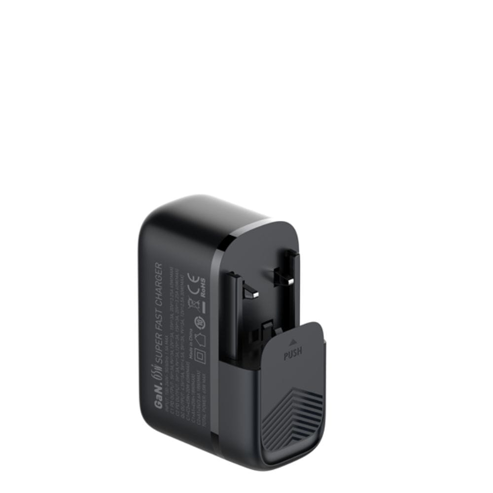 Cargador de 65W Portátil 3 Puertos