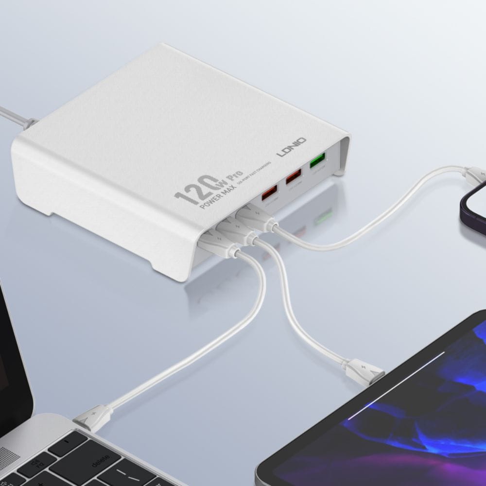 Cargador de Escritorio Alta Tecnología de 120W Q605