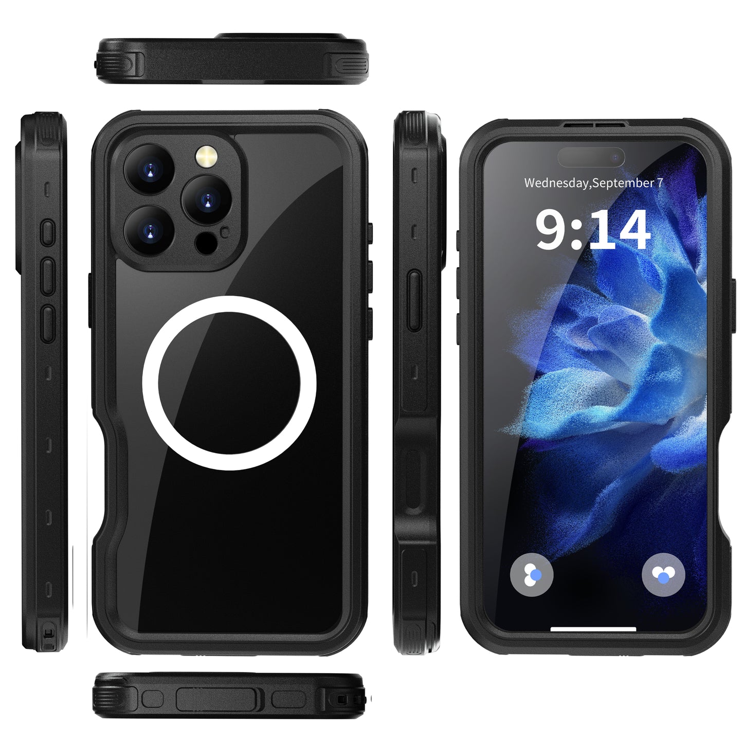 Forro iPhone 16 Pro Max Shellbox Modelo (D-UP)