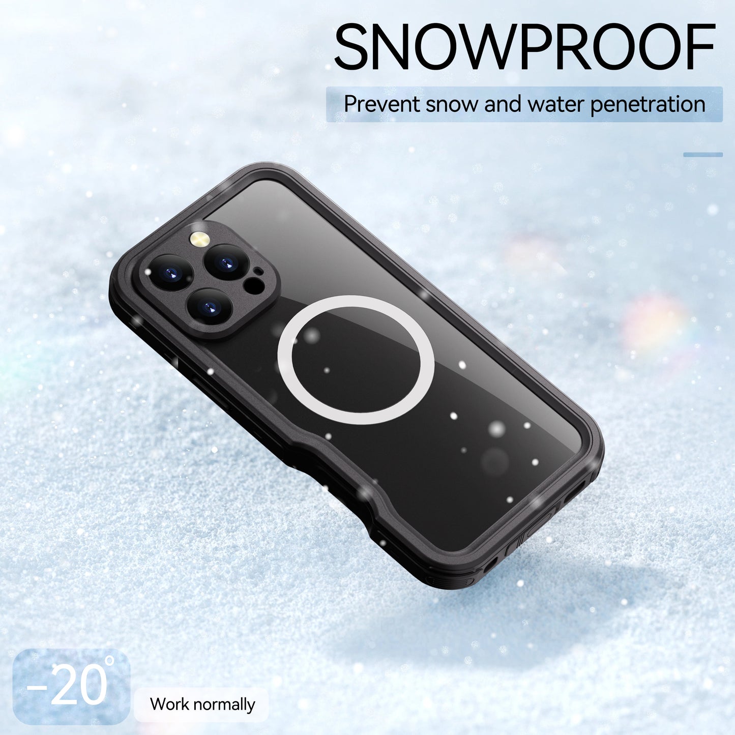Forro iPhone 16 Pro Max Shellbox Modelo (D-UP)