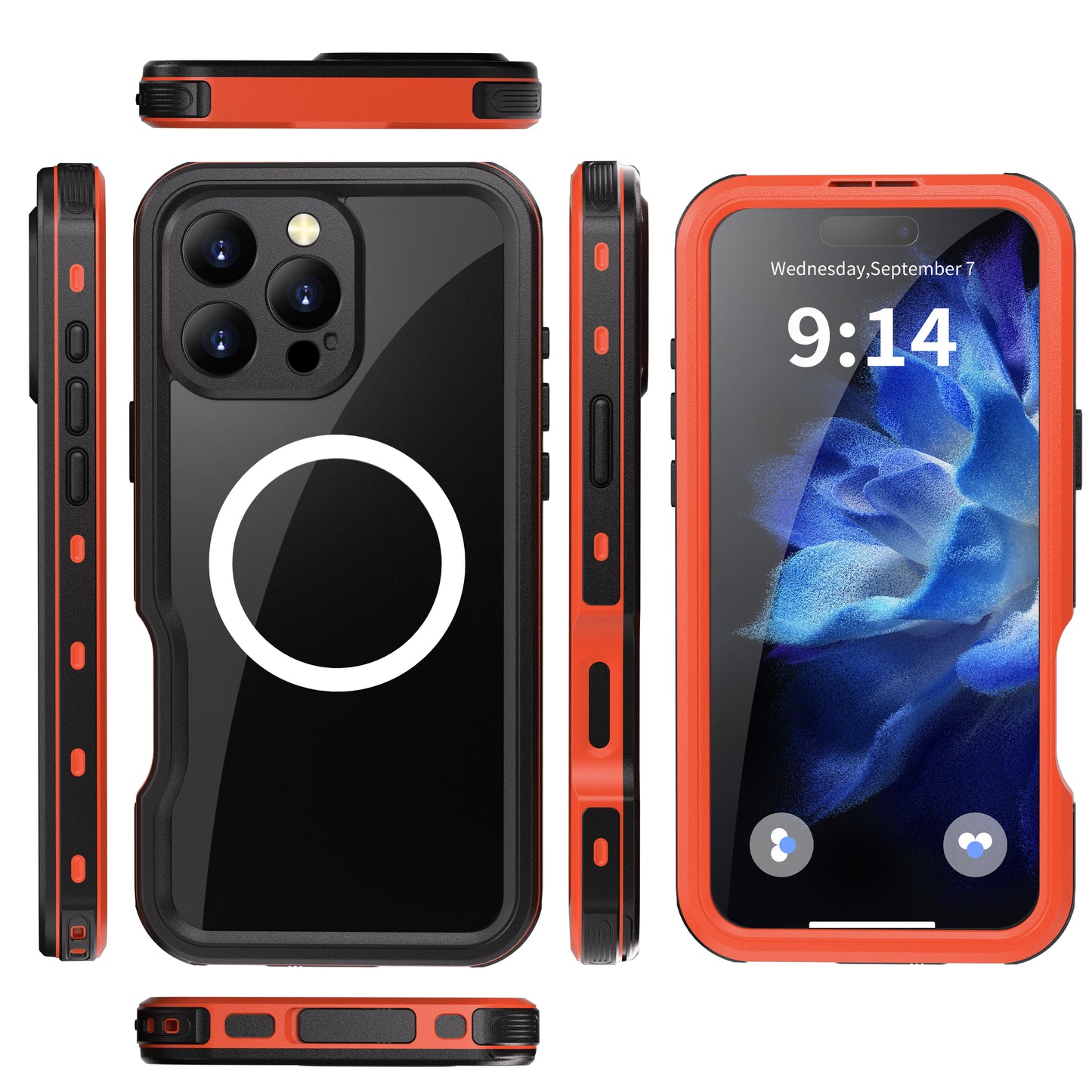 Forro iPhone 16 Pro Max Shellbox Modelo (D-UP)
