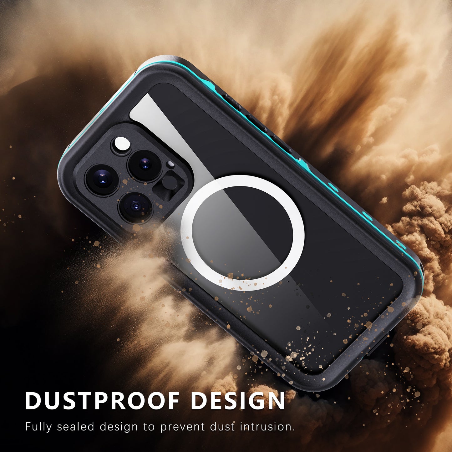 Forro iPhone 16 Pro Shellbox Modelo (DOT)