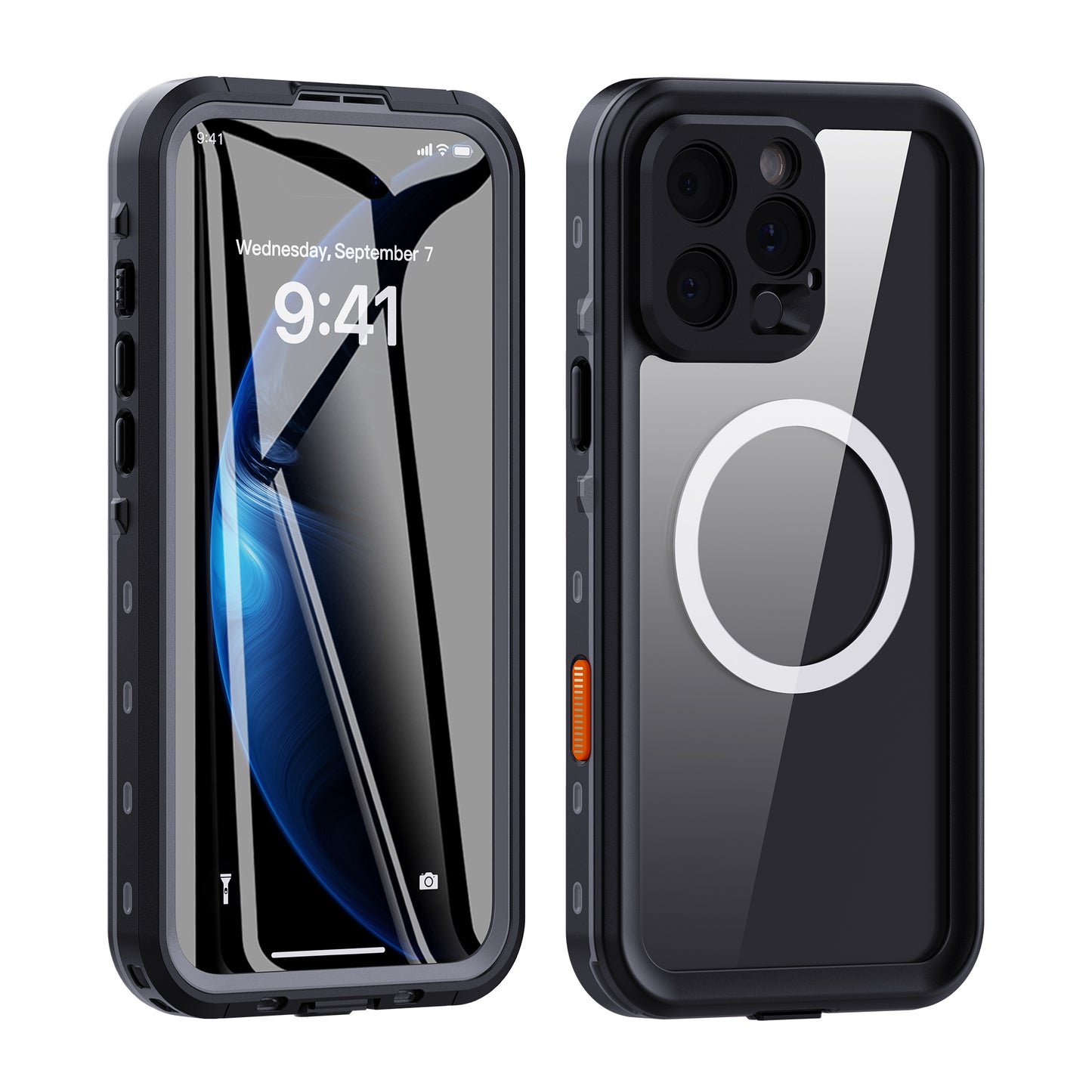 Forro iPhone 16 Pro Shellbox Modelo (DOT)