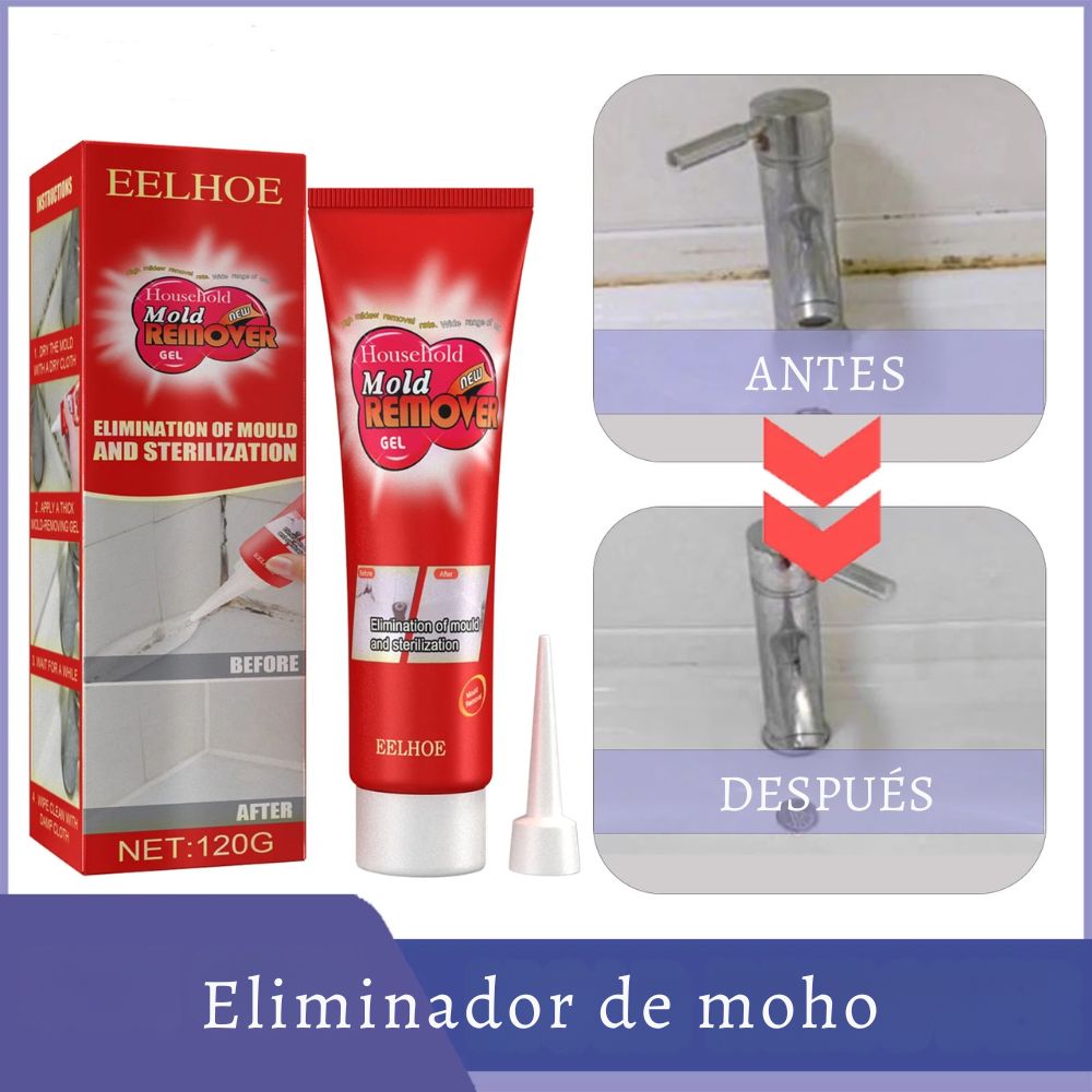Removedor de Moho en Gel – Limpieza profunda