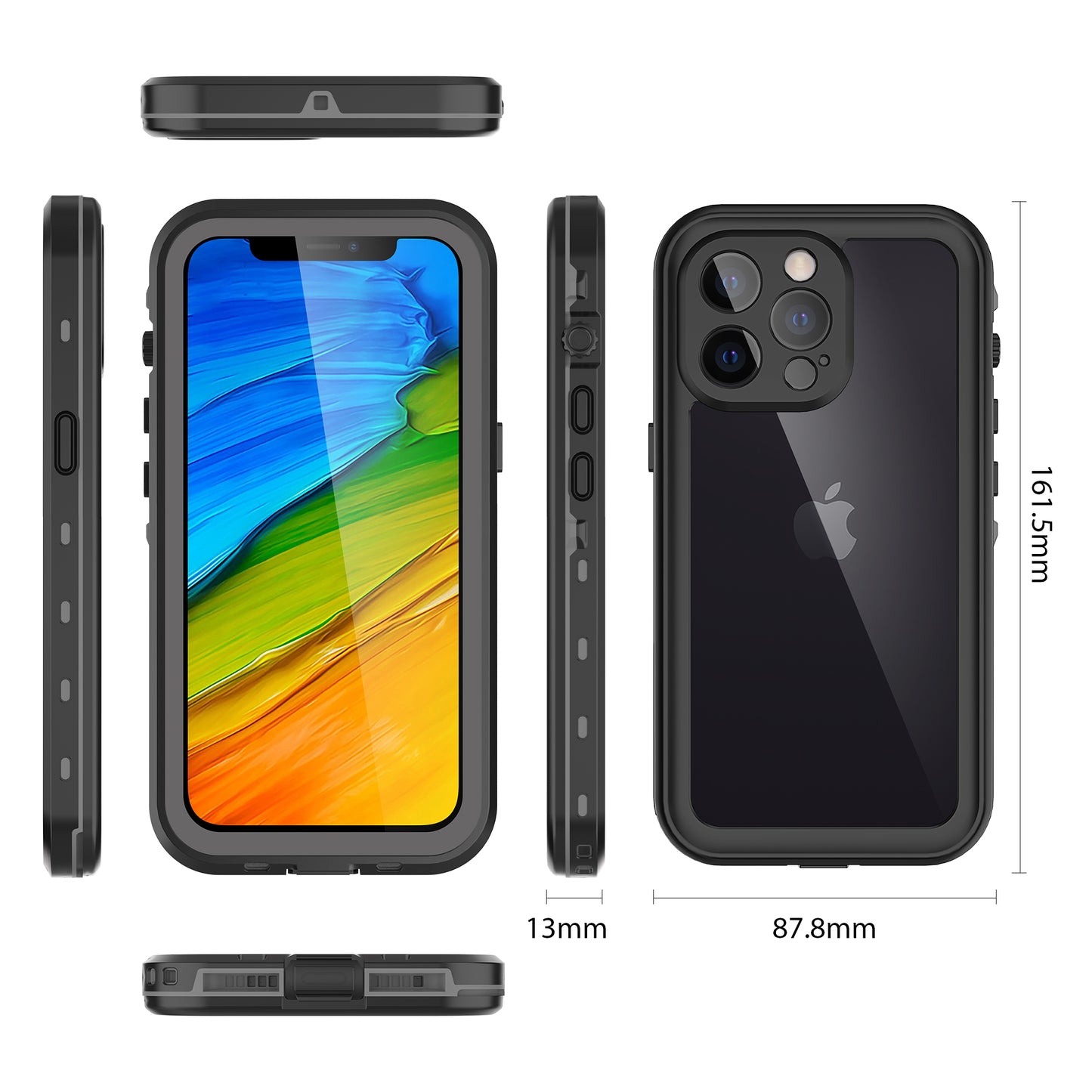 Forro iPhone 13 Pro Max Shellbox Modelo DOT