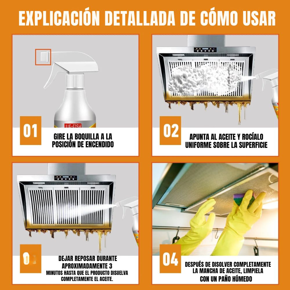Limpiador de Cocina JUE-FISH