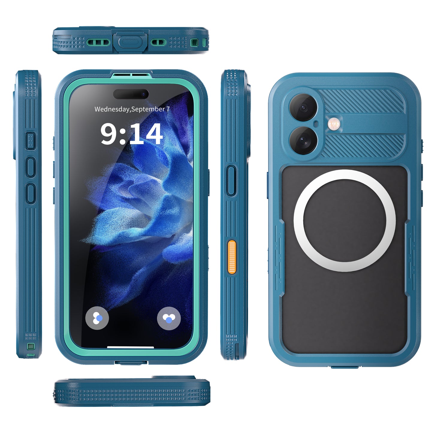 Forro iPhone 16 Shellbox Modelo (MARS)