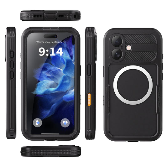 Forro iPhone 16 plus Shellbox Modelo (MARS)