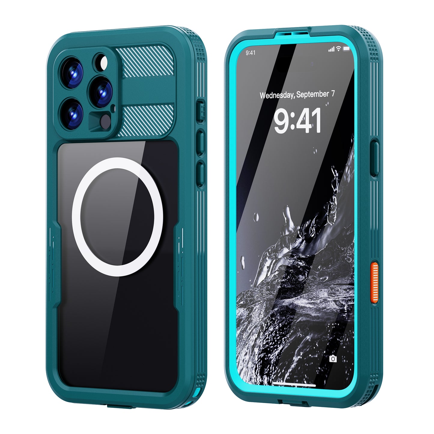 Forro iPhone 16 pro max Shellbox Modelo (MARS)
