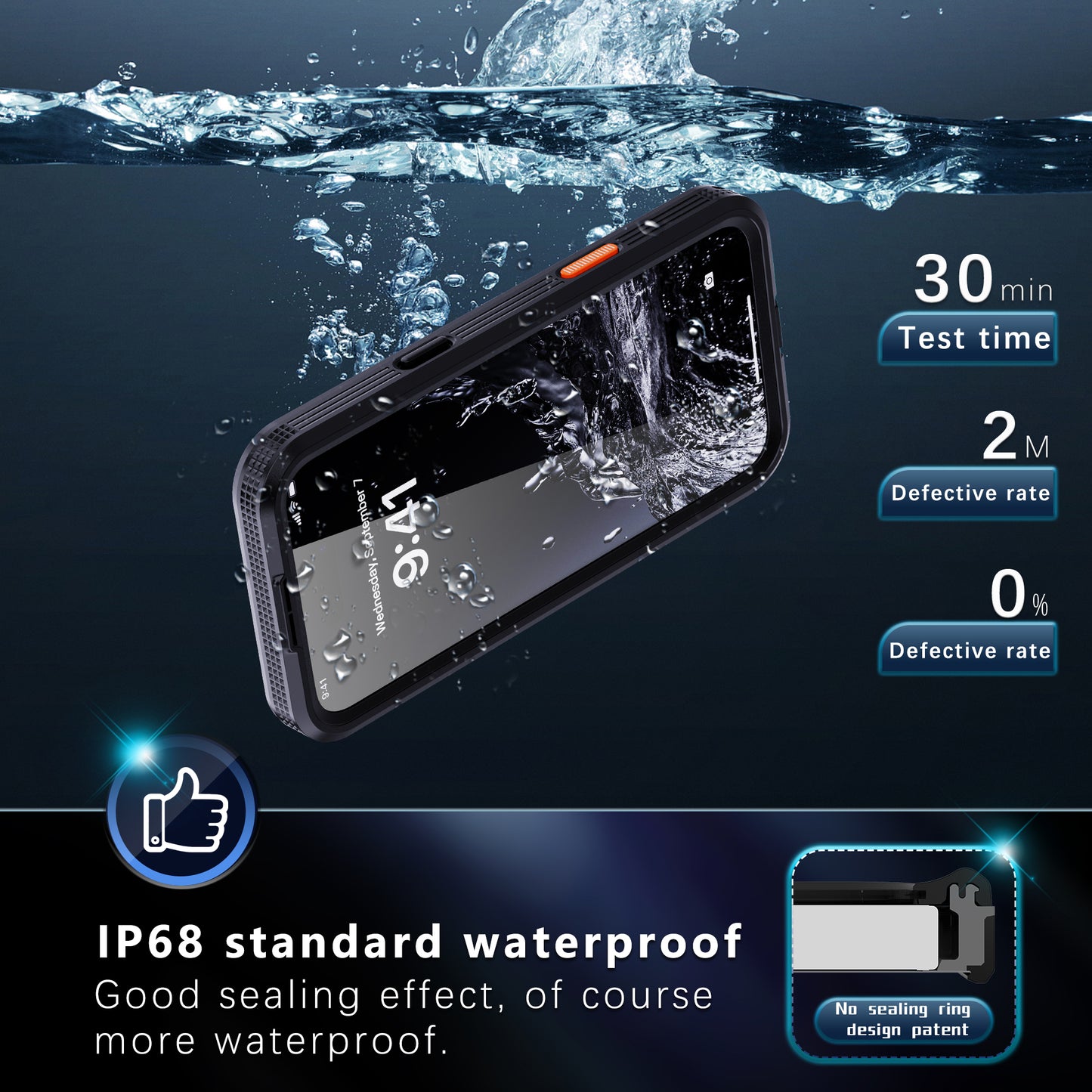 Forro iPhone 16 pro max Shellbox Modelo (MARS)