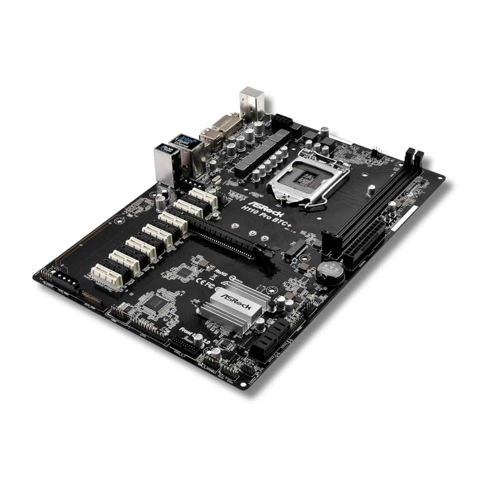 Placa base ASRock H110 Pro BTC+