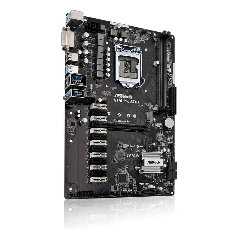 Placa base ASRock H110 Pro BTC+