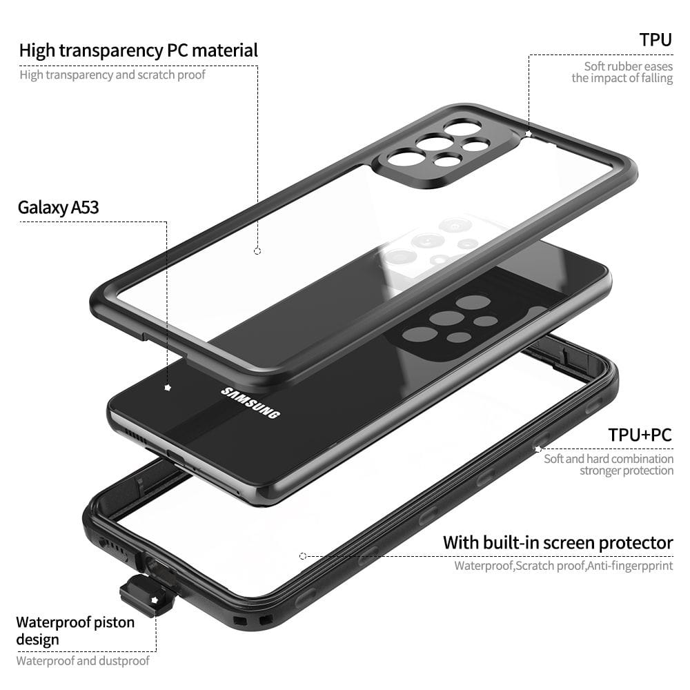 Case Shellbox Samsung Galaxy A53 Modelo A