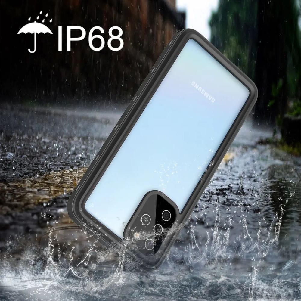 Forro Samsung Galaxy S20+ Shellbox Modelo (DOT) Color Negro