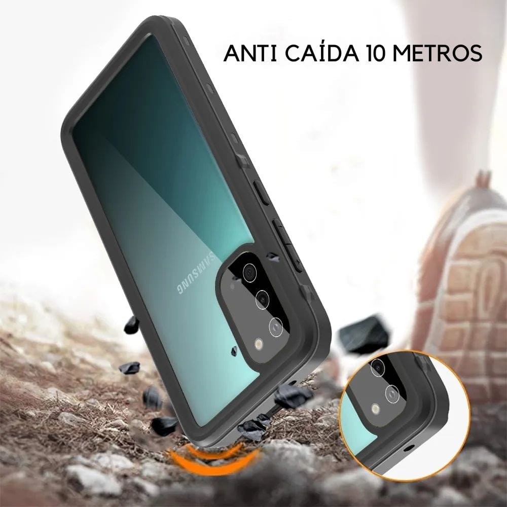 Forro Samsung Galaxy S20 Shellbox Modelo Dot Color Negro