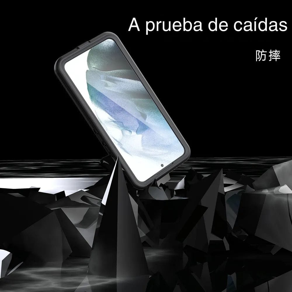 Forro Samsung Galaxy S22+ Shellbox Modelo A Color Negro