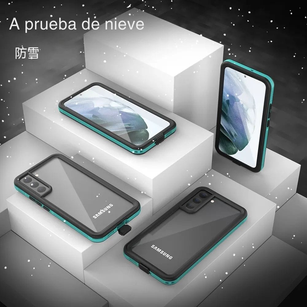 Forro Samsung Galaxy S22+ Shellbox Modelo A Color Negro
