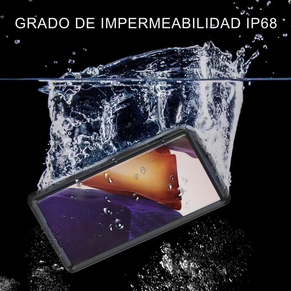 Forro Samsung Galaxy S22 Ultra Shellbox Modelo A Color Negro