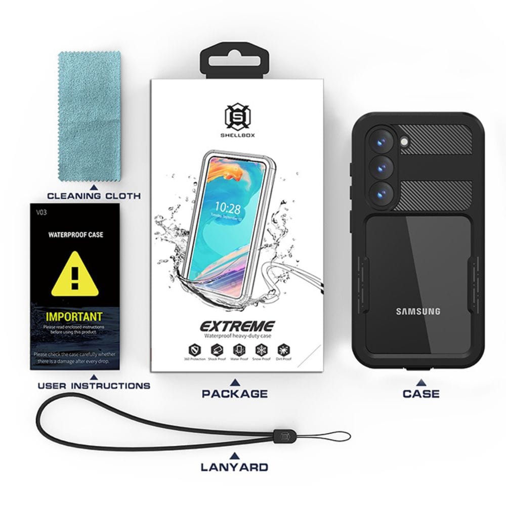 Forro Samsung Galaxy S23 Plus Shellbox Modelo (Mars)