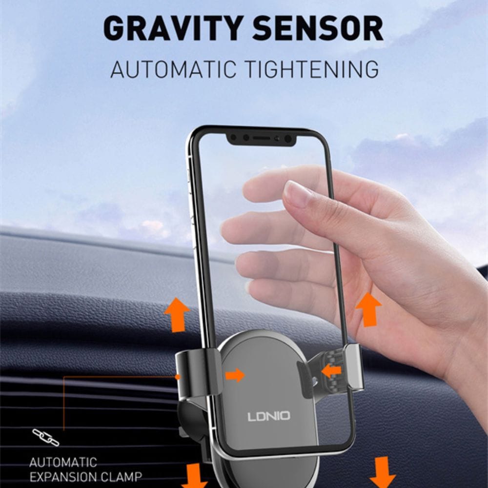 Soporte de para Auto con Sensor de Gravedad