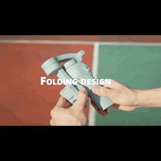 Gimbal Estabilizador TOKQI M01 de 3 Ejes con Luz LED y Trípode