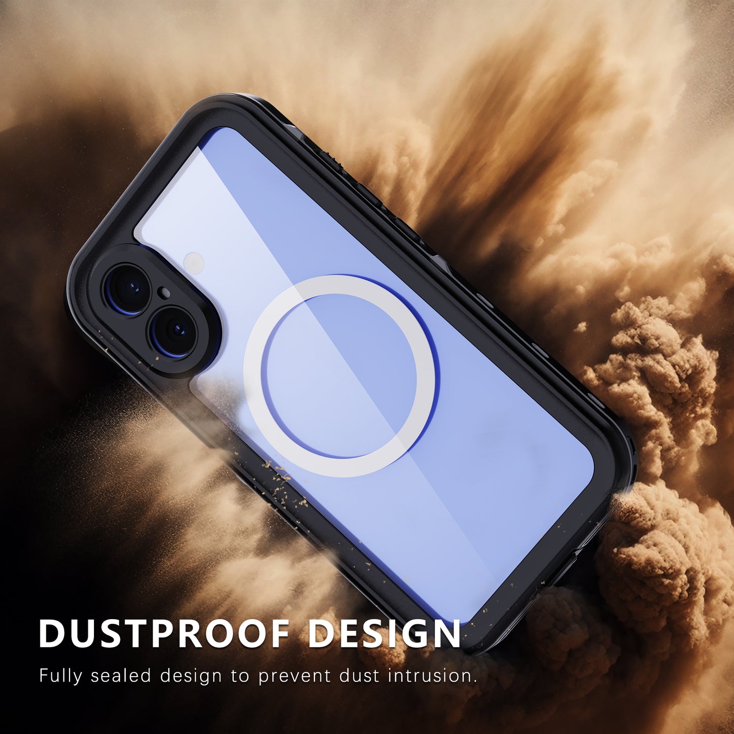 Forro iPhone 16 Shellbox Modelo (DOT)