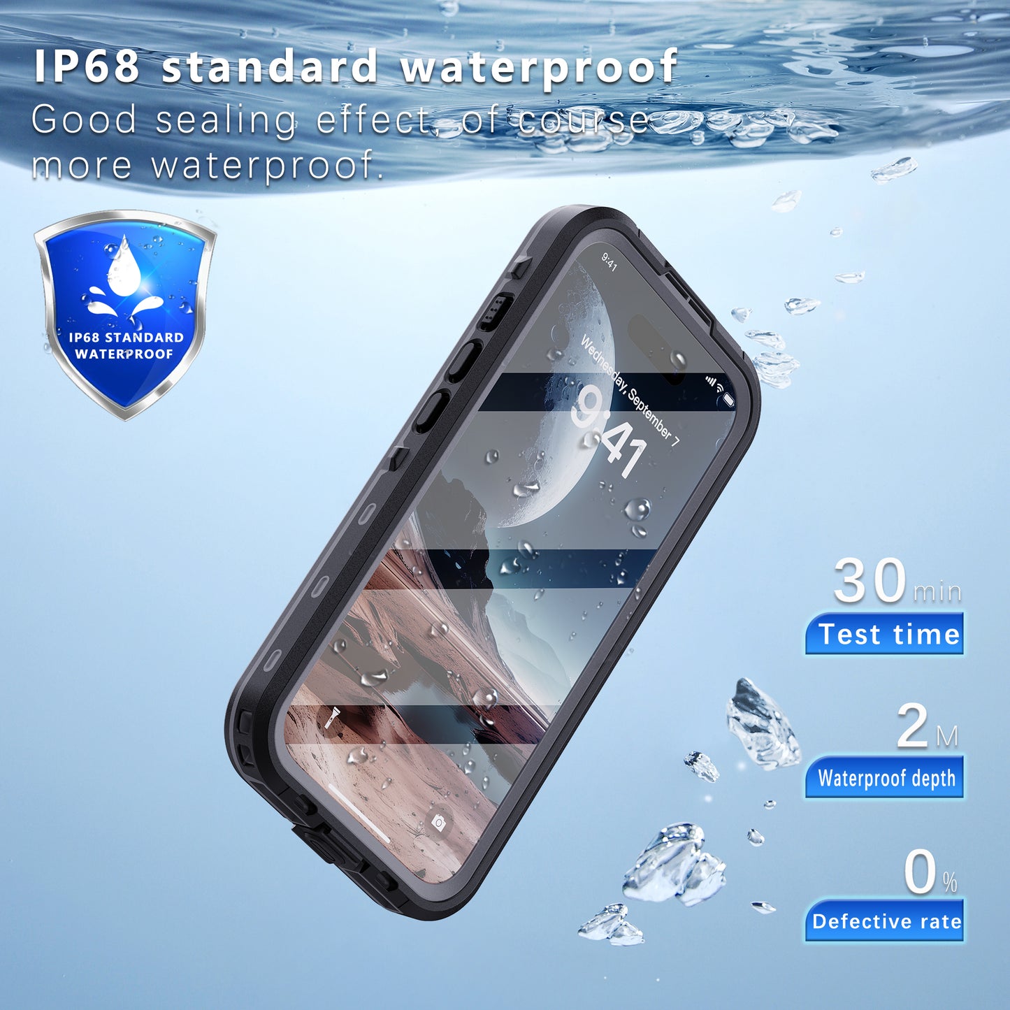 Forro iPhone 16 Shellbox Modelo (DOT)