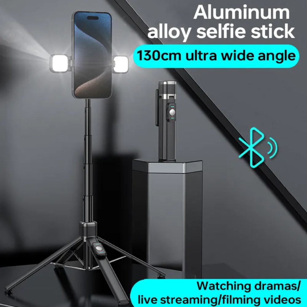 Tripode con Luz y Control Bluetooth