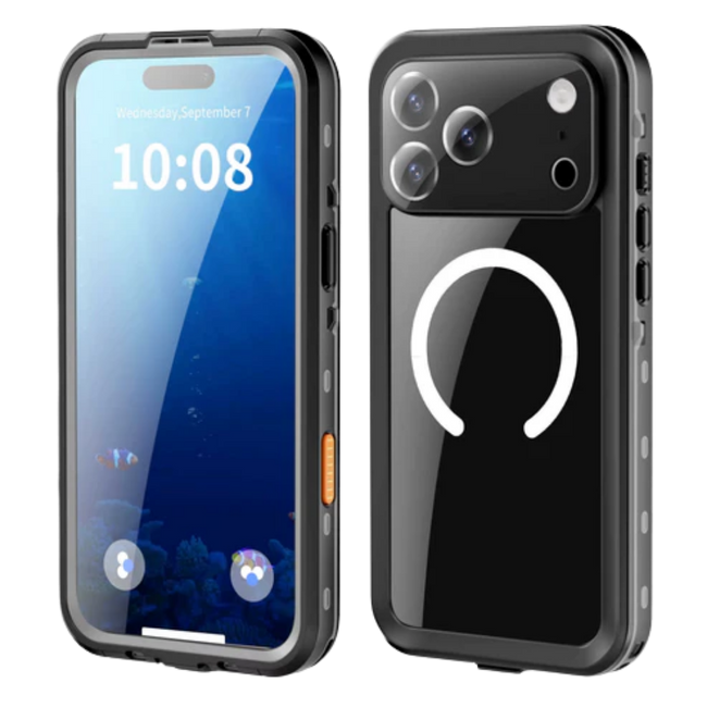 Forro iPhone 17 Pro Shellbox Modelo (dot)