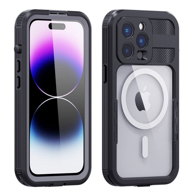 Forro iPhone 14 Pro Shellbox Modelo (mars)